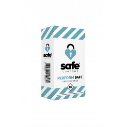 Safe 19360 10 préservatifs Safe Performance