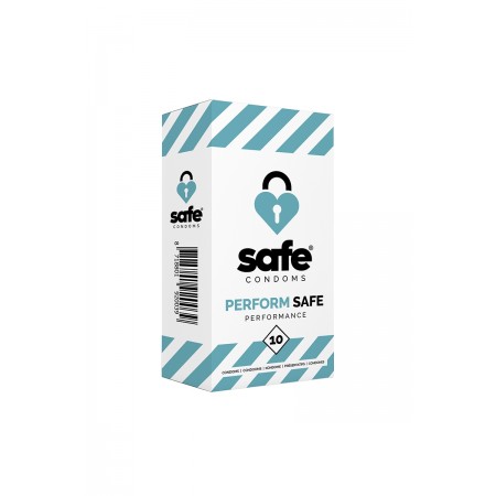 Safe 19360 10 préservatifs Safe Performance
