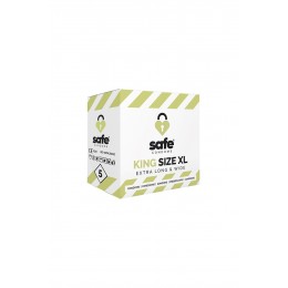 Safe 19368 5 préservatifs Safe King Size XL
