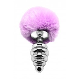 Alive 19432 Plug métal Fluffy Twist L mauve - Alive