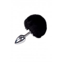 Alive Plug métal Fluffy S noir - Alive