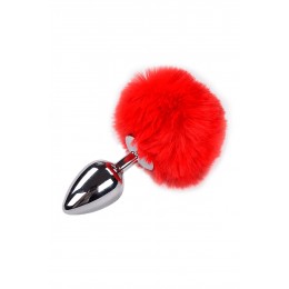 Alive 19445 Plug métal Fluffy L rouge - Alive