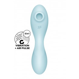 Satisfyer 19452 Curvy Trinity 5+ bleu - Satisfyer