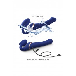 Strap-on-Me 19465 Strap-on-me Multi Orgasm bleu nuit S