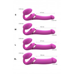 Strap-on-Me Strap-on-me Multi Orgasm Fuchsia S