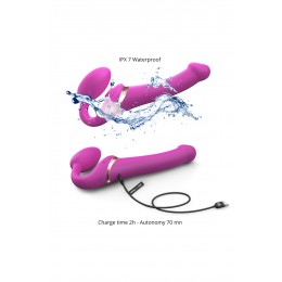 Strap-on-Me Strap-on-me Multi Orgasm Fuchsia M