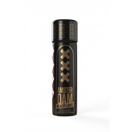 Seven Creations Vibrating and swelling black picket anus dildo
