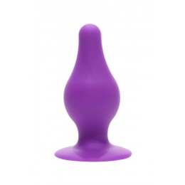 Silexd Plug anal double densité violet 10,2 cm - SilexD