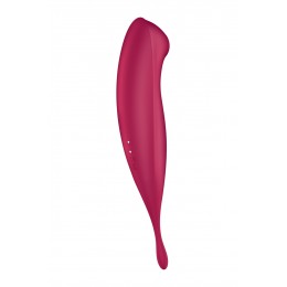 Satisfyer 19629 Stimulateur Satisfyer Twirling Pro+ Connecté rouge