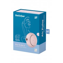 Satisfyer 19722 Stimulateur Satisfyer Pro To Go 3 rose