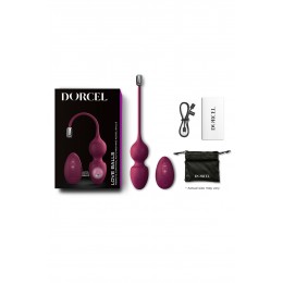 Dorcel 19731 Love balls télécommandées bordeaux - Dorcel