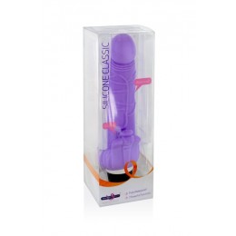 Seven Creations Vibro réaliste Silicone Classic - violet