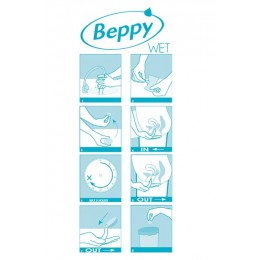 Beppy Boite 8 tampons Beppy WET