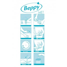 Beppy 11114 Boite 8 tampons Beppy WET