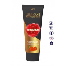 Attraction cosmetics 19882 Lubrifiant fraise aux phéromones - Attraction