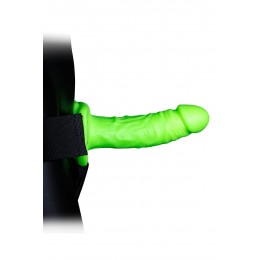 Ouch! 19904 Gode-ceinture creux phosphorescent 18cm - Ouch