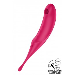 Satisfyer 19909 stimulateur Twirling Pro rouge - Satisfyer