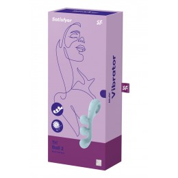 Satisfyer 19916 Multi-vibromasseur Tri Ball 2 bleu - Satisfyer