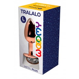 Wooomy Plug bijou Tralalo transparent L - Wooomy