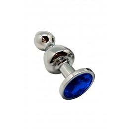 Wooomy Plug bijou Lollypop bleu S - Wooomy