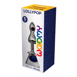 Wooomy 19980 Plug bijou Lollypop bleu S - Wooomy