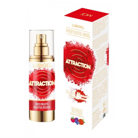 Attraction cosmetics 20140 Lubrifiant stimulant fruits rouges - Attraction
