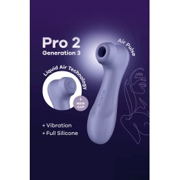 Satisfyer 20171 Stimulateur Pro 2 Generation 3 lilas