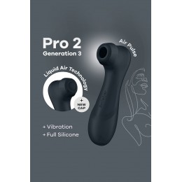 Satisfyer 20172 Stimulateur Pro 2 Generation 3 noir