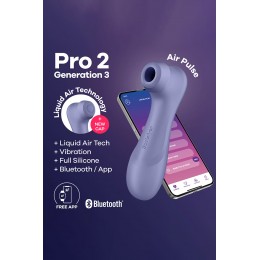 Satisfyer Stimulateur Pro 2 Generation 3 connecté lilas